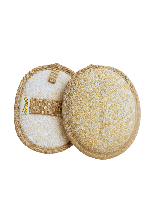 oval natural Egyptian loofah