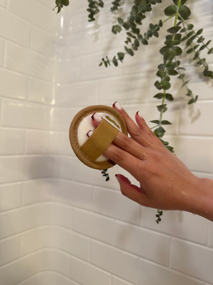 natural face
 exfoliation