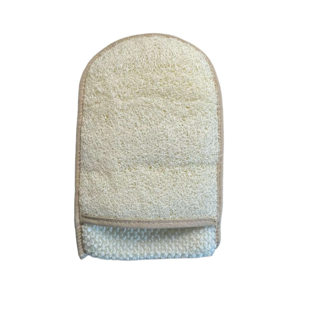 Organic egyptian natural loofah glove 