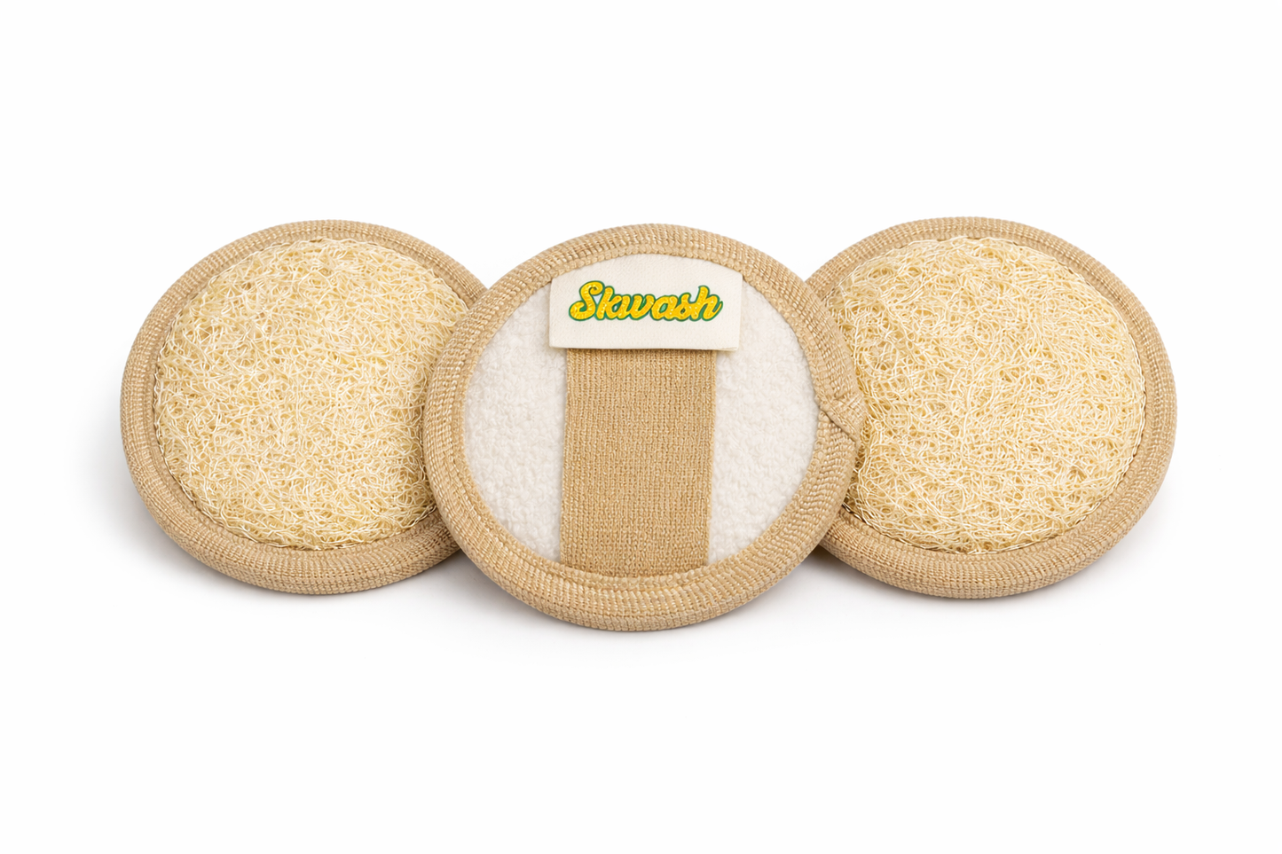 Natural Loofah Mini (small 3pc)